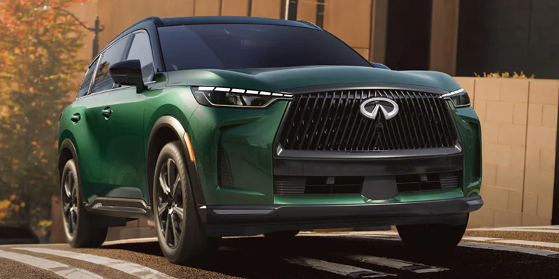 green infiniti QX60