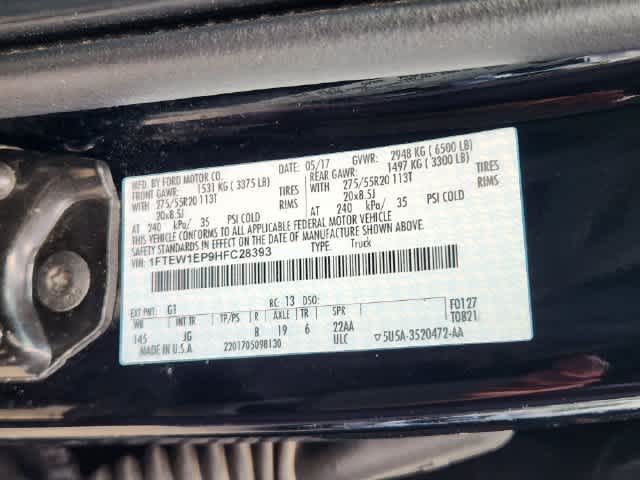 2017 Ford F-150 XL