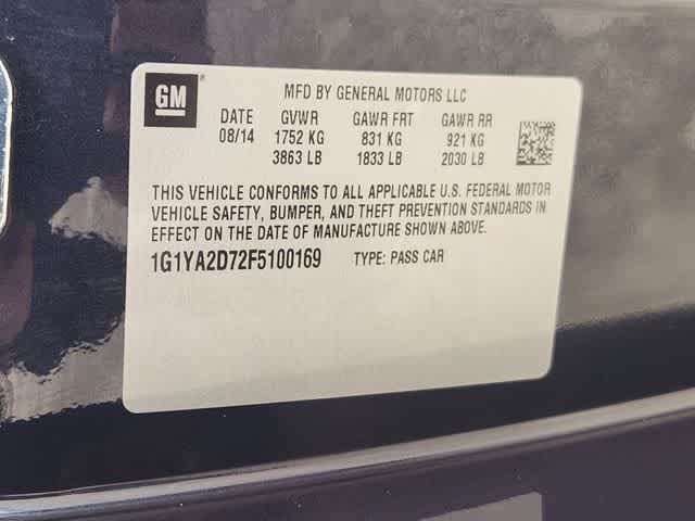 2015 Chevrolet Corvette 1LT