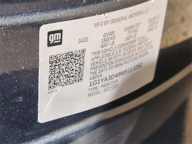 2021 Chevrolet Corvette 1LT