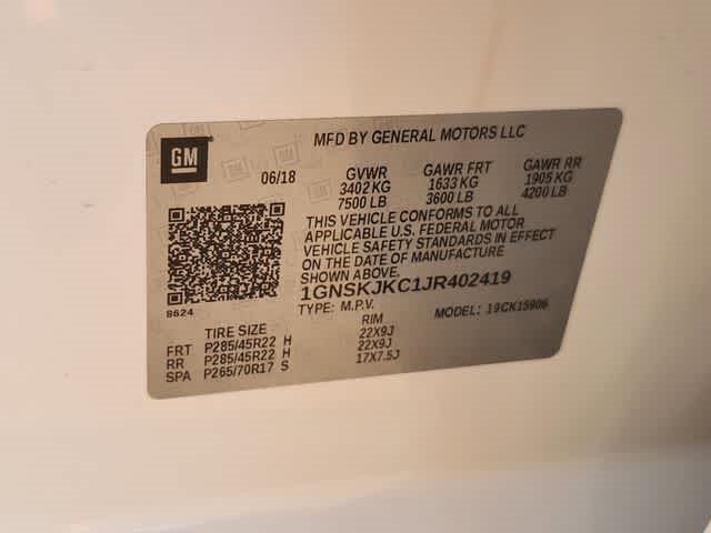 2018 Chevrolet Suburban Premier