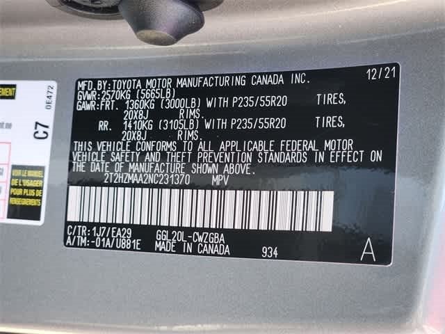 2022 Lexus RX RX 350