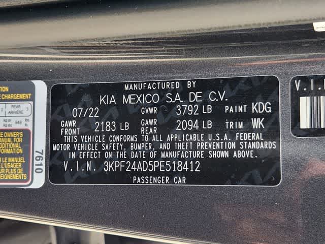 2023 Kia Forte LXS