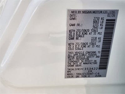 2026 INFINITI QX60 LUXE