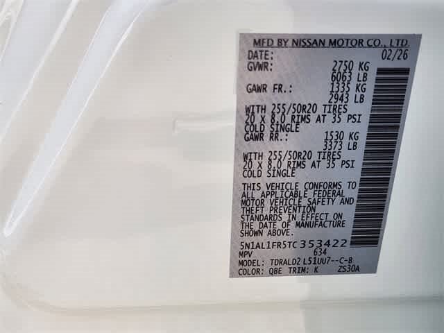 2026 INFINITI QX60 LUXE