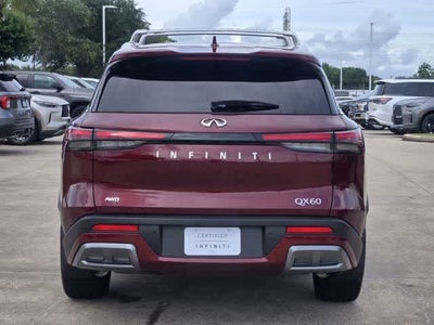 2025 INFINITI QX60 SENSORY