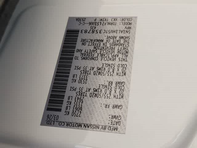 2026 INFINITI QX60 AUTOGRAPH