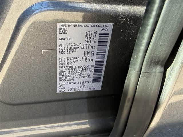 2022 INFINITI QX60 LUXE