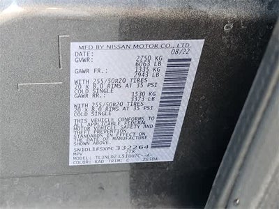 2023 INFINITI QX60 LUXE