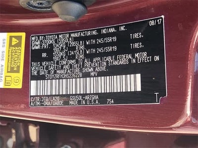 2017 Toyota Highlander Limited Platinum