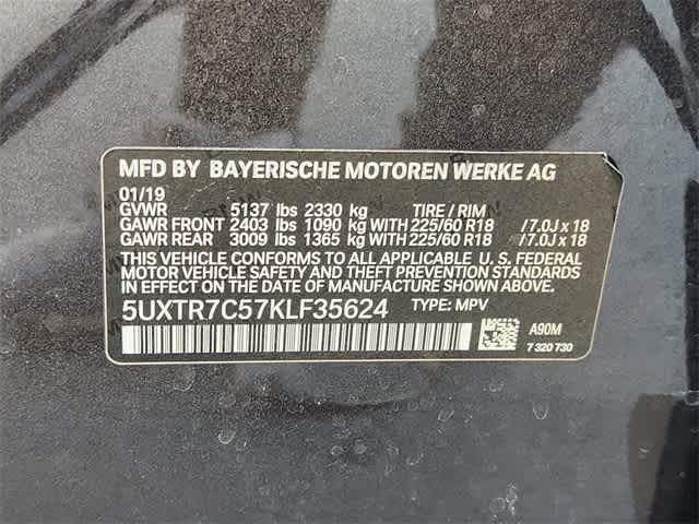 2019 BMW X3 sDrive30i