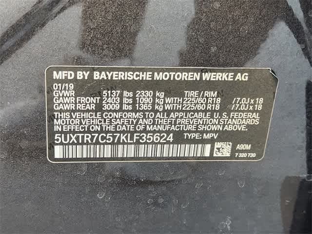 2019 BMW X3 sDrive30i