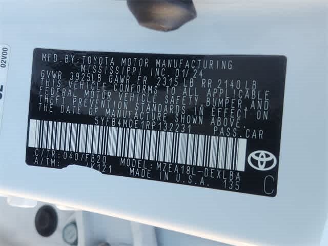 2024 Toyota Corolla LE