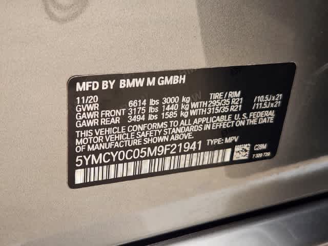 2021 BMW X6 M Sports Activity Coupe Sports Activity Coupe