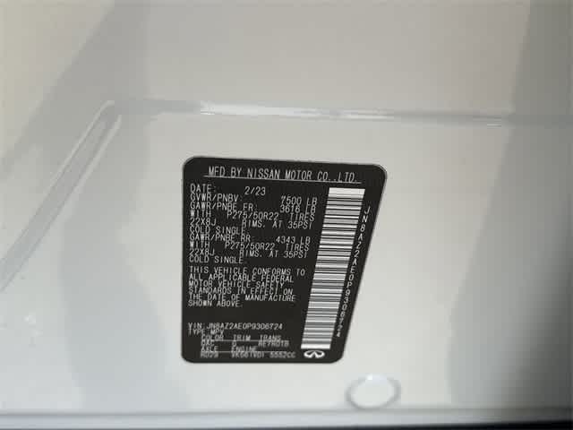 2023 INFINITI QX80 PREMIUM SELECT