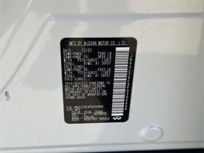 2023 INFINITI QX80 PREMIUM SELECT