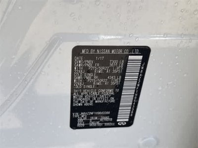 2017 INFINITI QX80 RWD