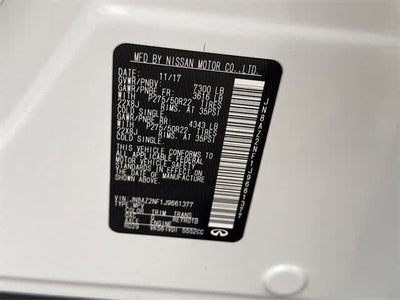 2018 INFINITI QX80 Base