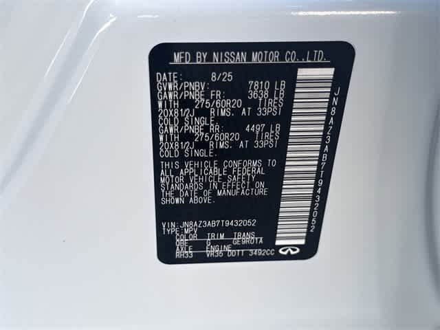 2026 INFINITI QX80 PURE