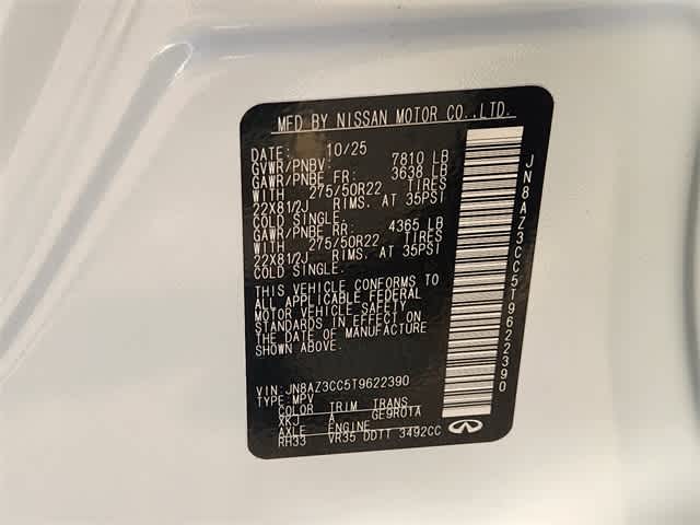 2026 INFINITI QX80 AUTOGRAPH