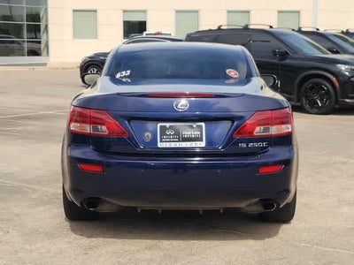 2012 Lexus IS 250C 2dr Conv Auto