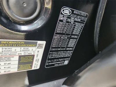 2021 Land Rover Range Rover Velar S