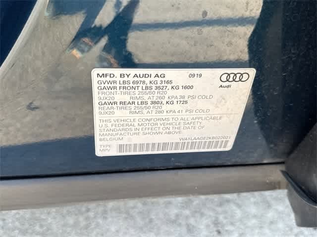 2019 Audi e-tron Premium Plus