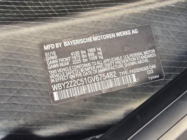2016 BMW i8 2dr Cpe