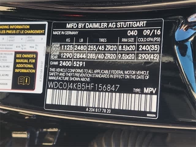 2017 Mercedes-Benz GLC GLC 300