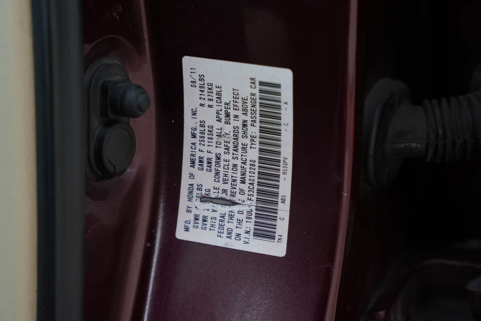 2012 Acura TL Tech Auto