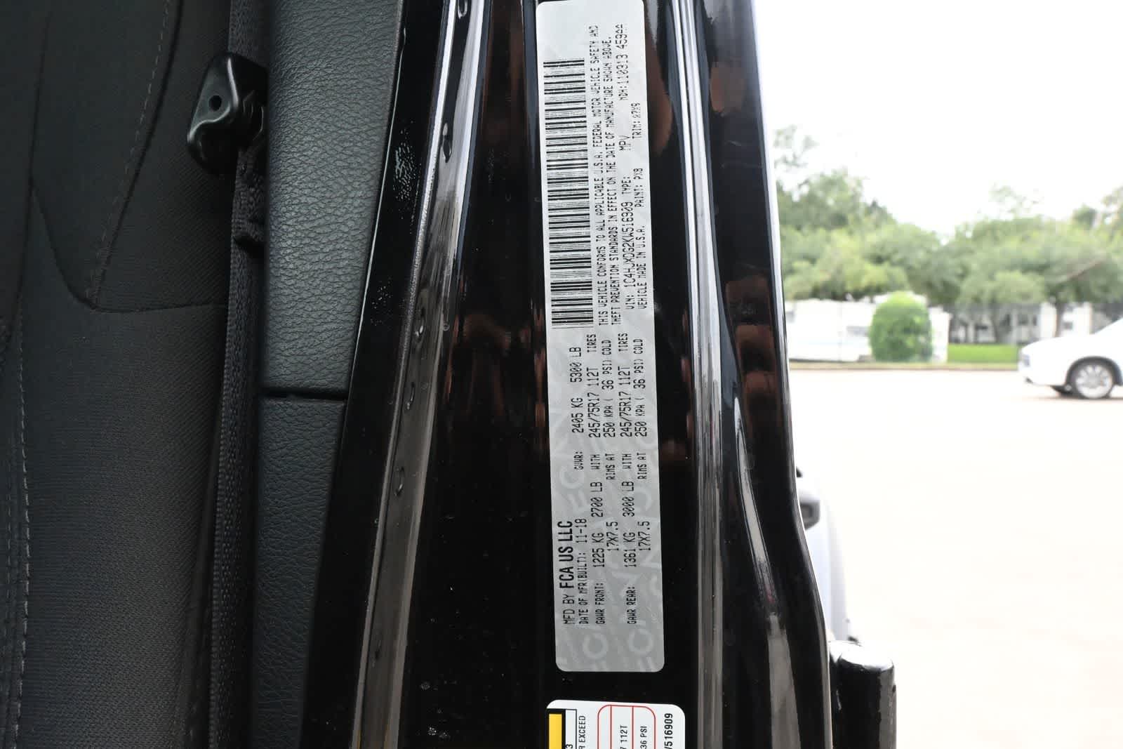 2019 Jeep Wrangler Unlimited Sport S