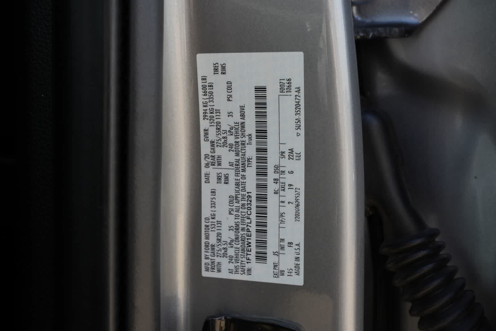 2020 Ford F-150 XLT