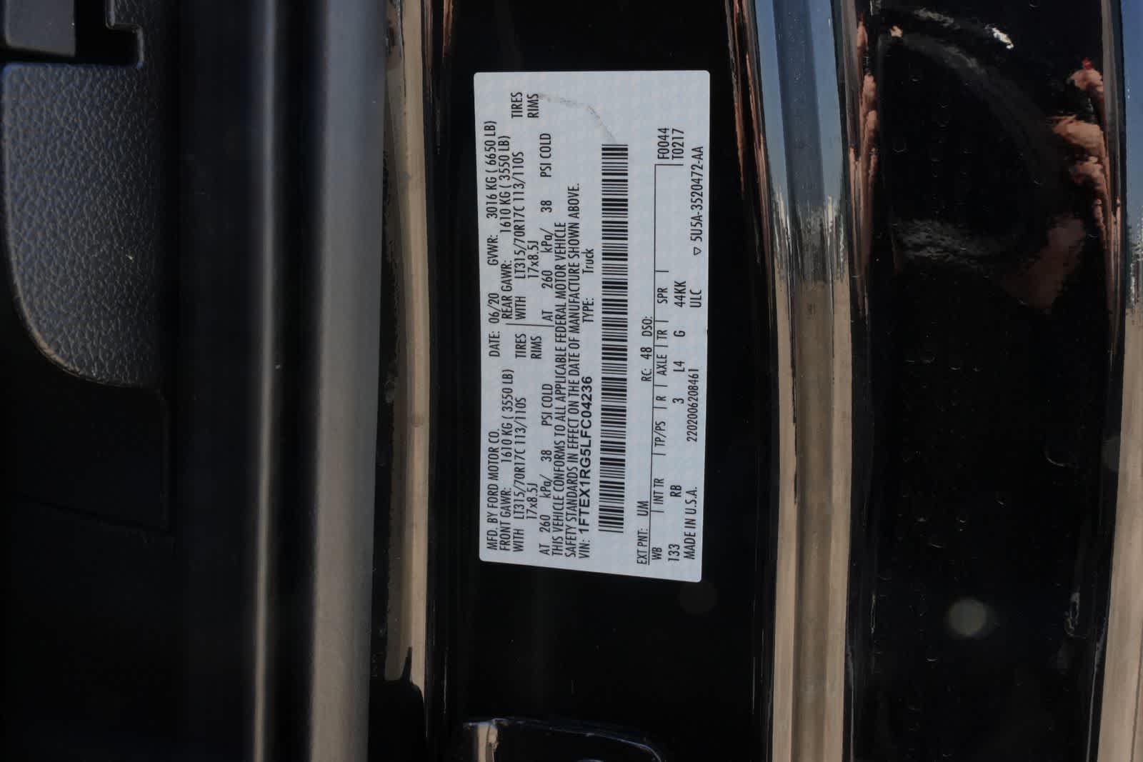 2020 Ford F-150 Raptor