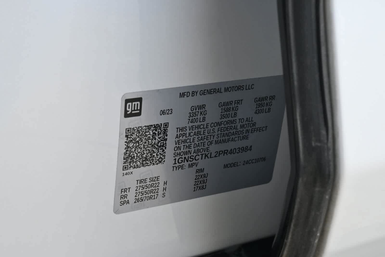 2023 Chevrolet Tahoe High Country
