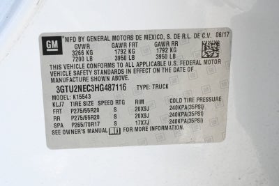 2017 GMC Sierra 1500 SLT