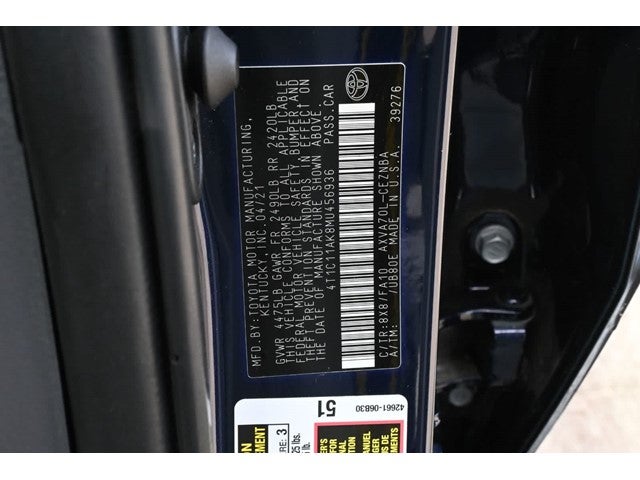2021 Toyota Camry LE