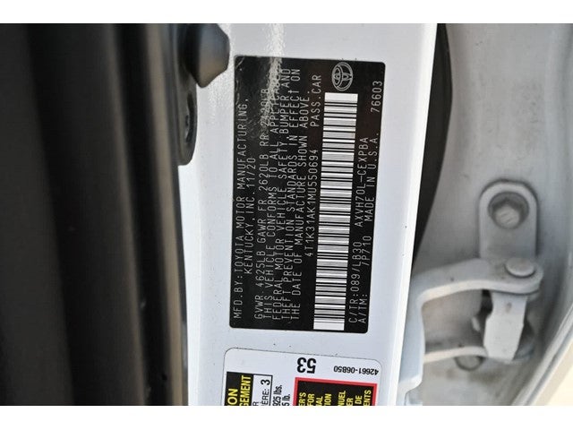 2021 Toyota Camry Hybrid XSE