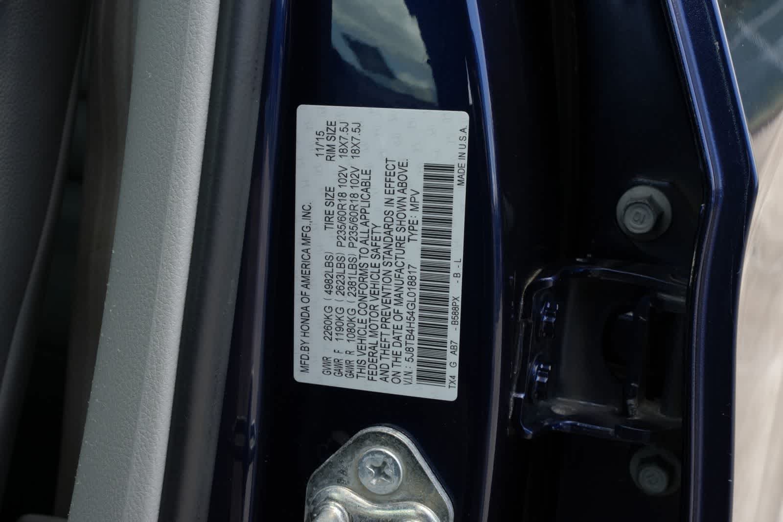 2016 Acura RDX Base