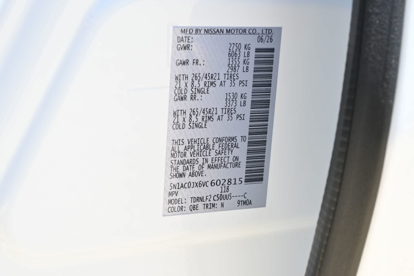 2027 INFINITI QX65 AUTOGRAPH