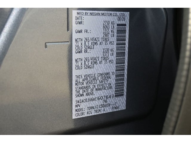 2027 INFINITI QX65 AUTOGRAPH