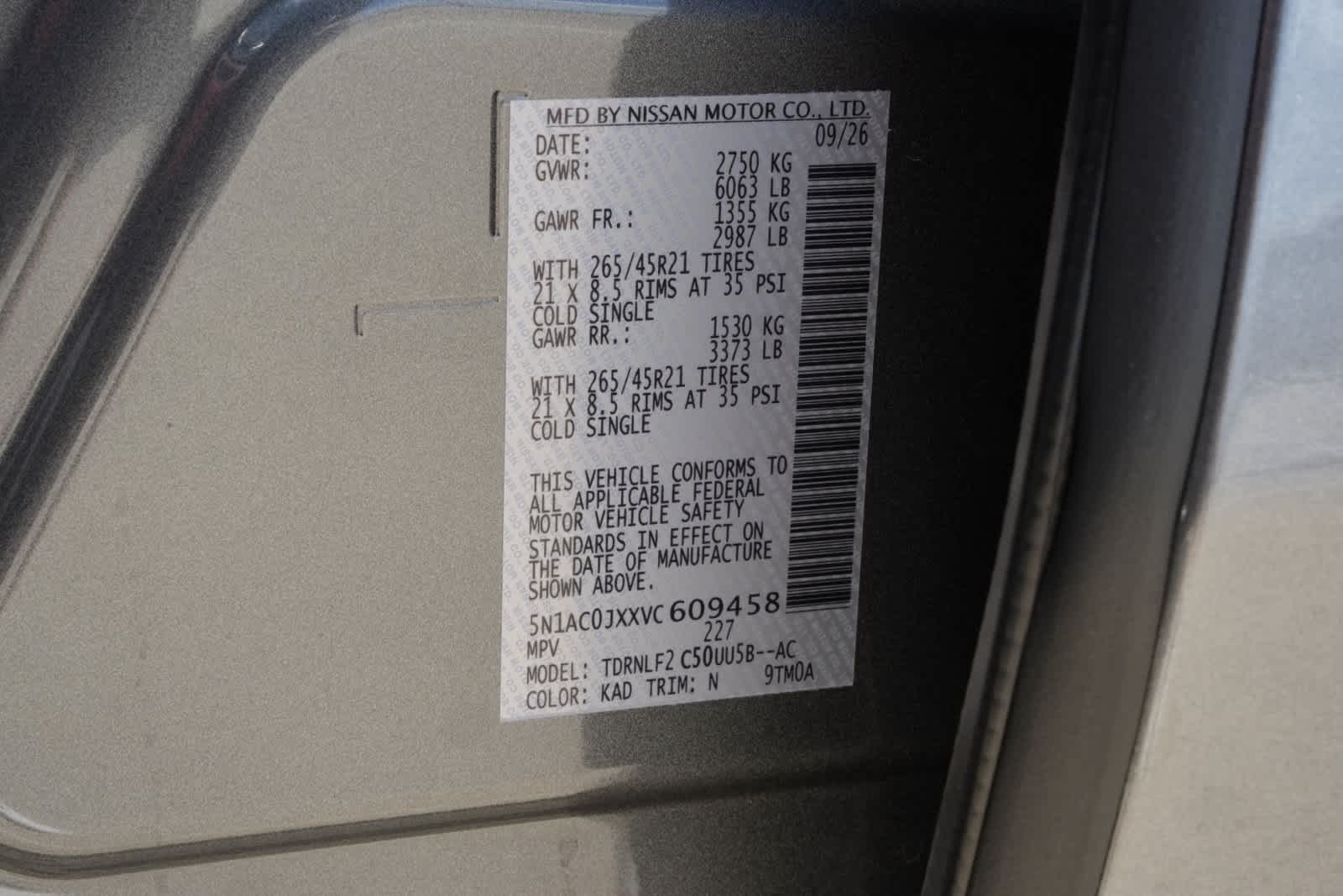2027 INFINITI QX65 AUTOGRAPH
