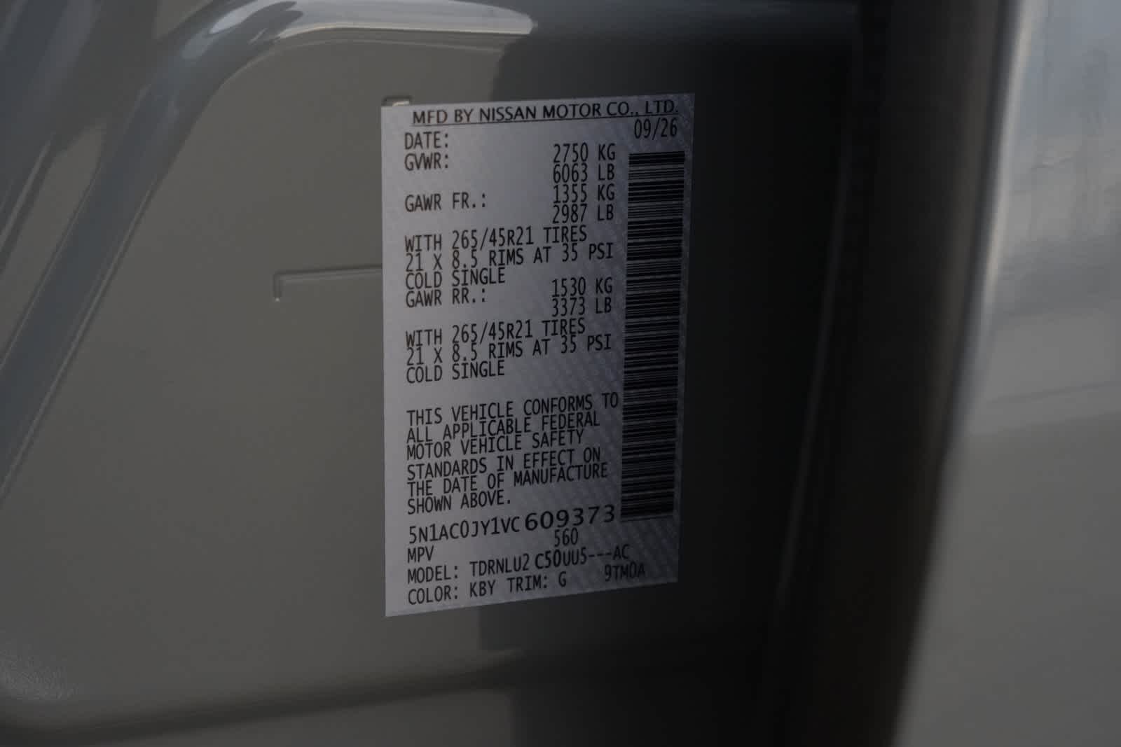 2027 INFINITI QX65 AUTOGRAPH
