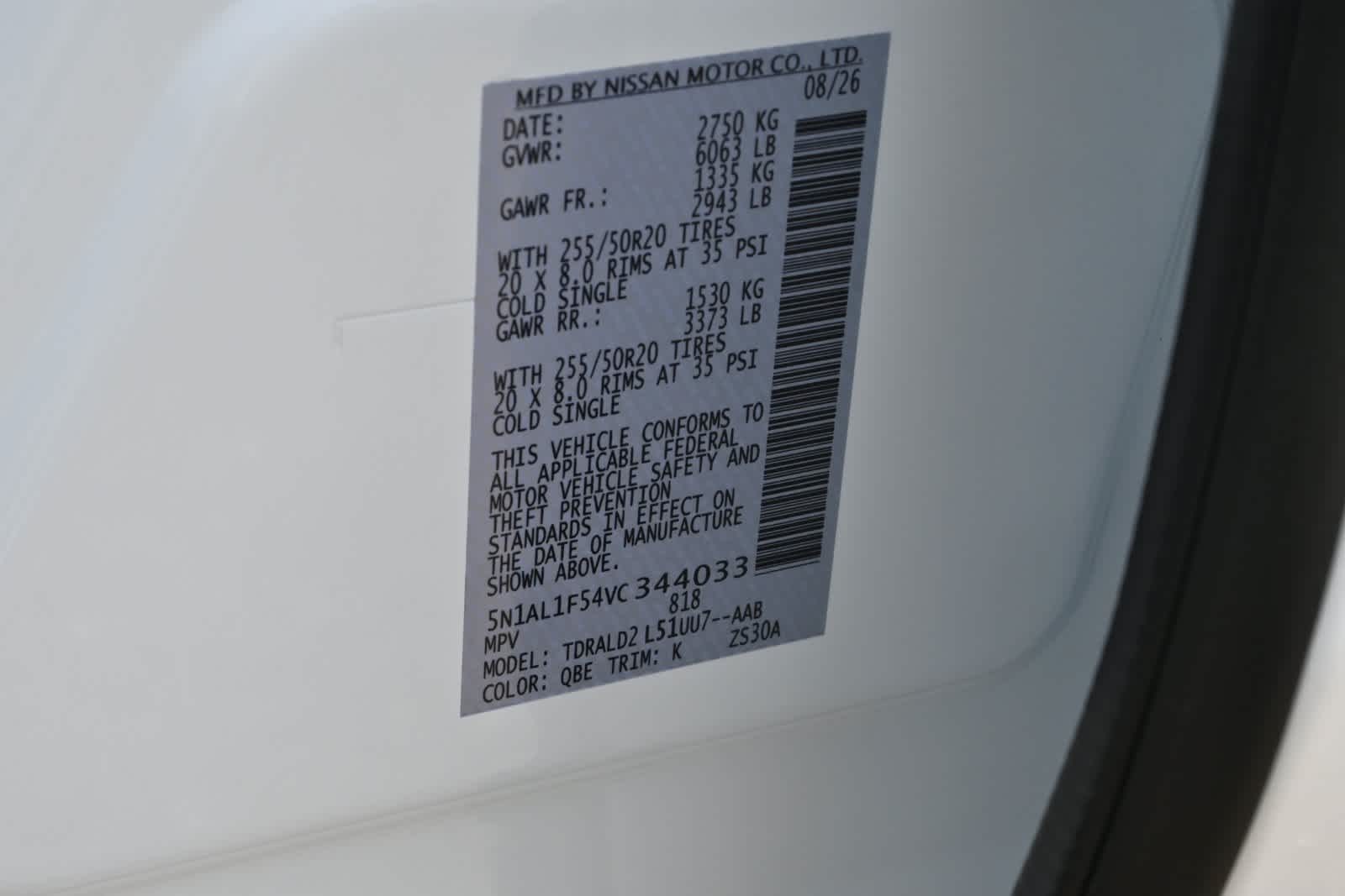 2027 INFINITI QX60 LUXE