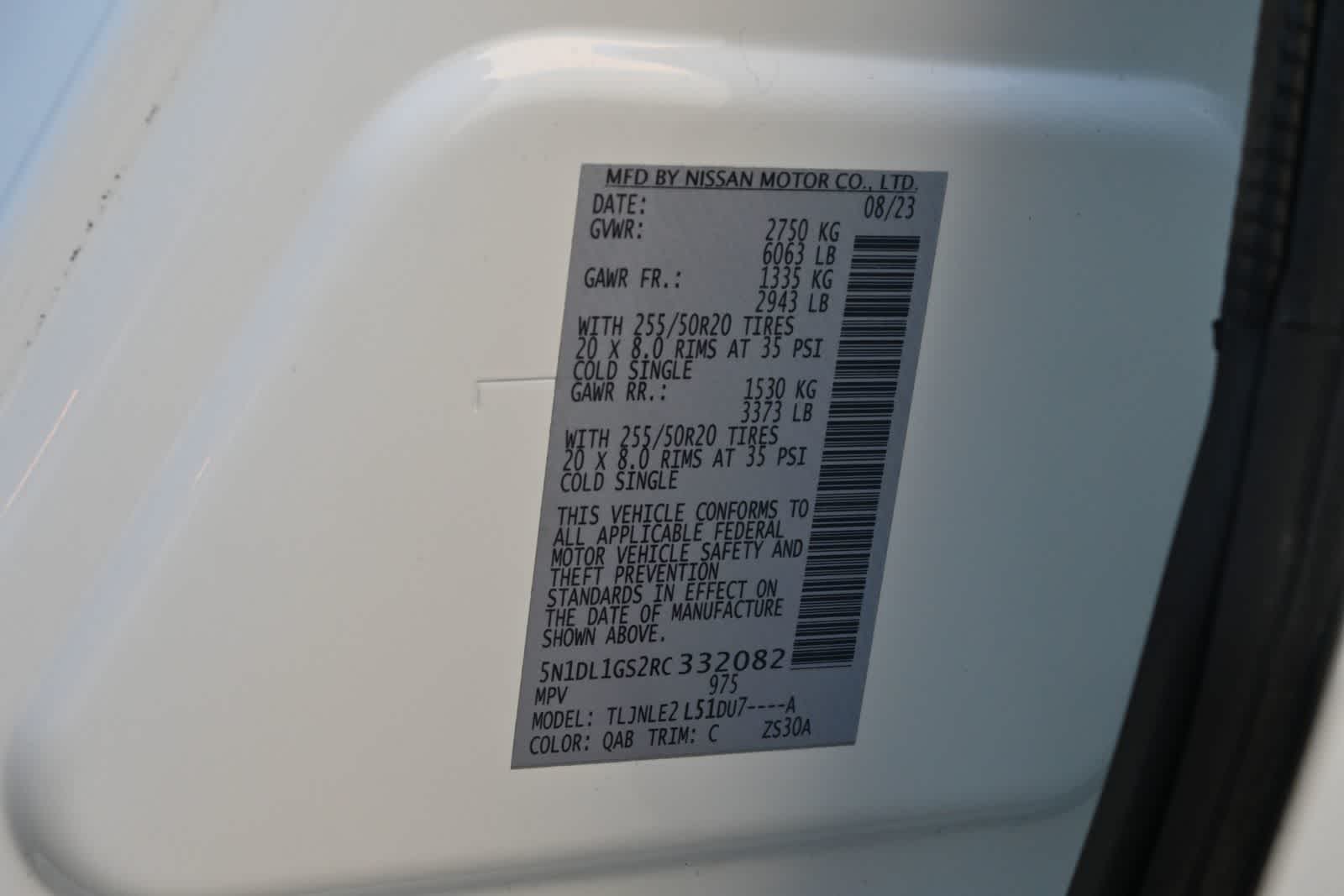 2024 INFINITI QX60 SENSORY