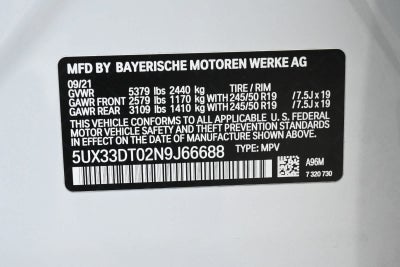 2022 BMW X4 xDrive30i xDrive30i
