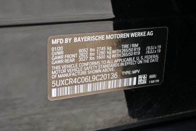 2020 BMW X5 sDrive40i sDrive40i