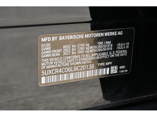 2020 BMW X5 sDrive40i sDrive40i