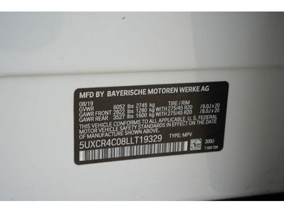 2020 BMW X5 sDrive40i sDrive40i