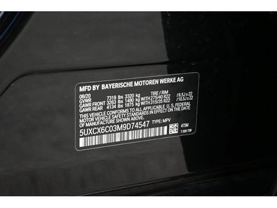 2021 BMW X7 M50i M50i