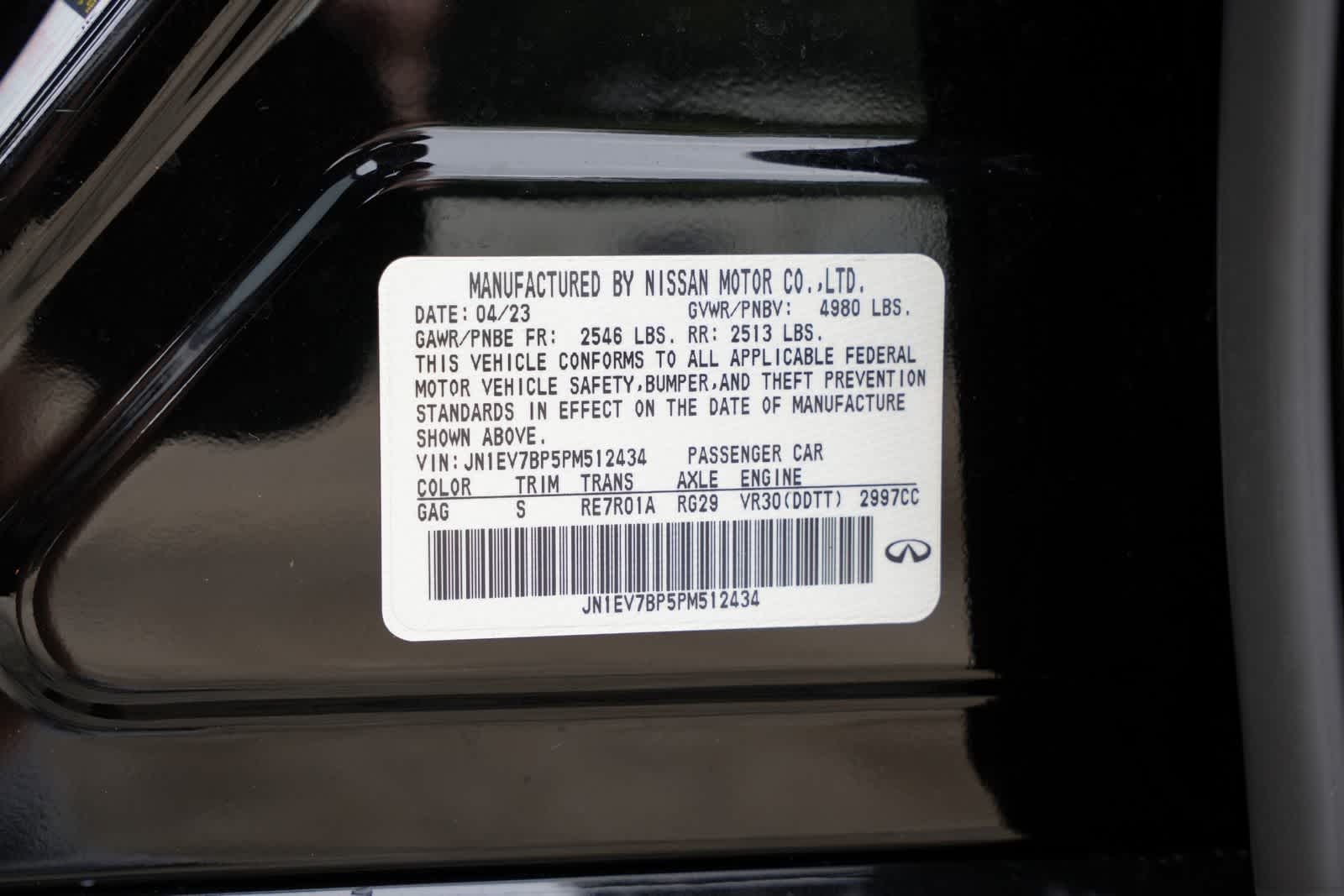 2023 INFINITI Q50 LUXE